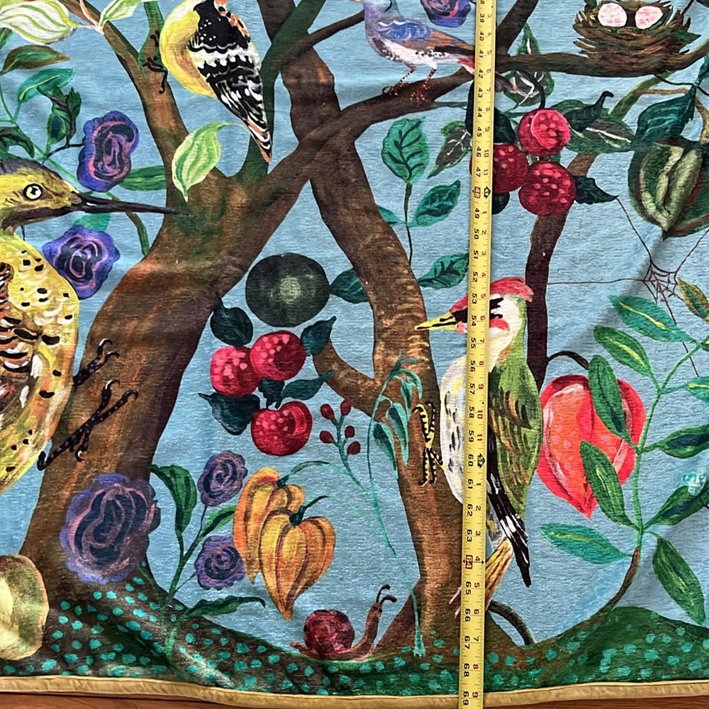 Price is Firm🕊️ NWT Anthro Nathalie Lete Bird Throw Blanket - Picture 15 of 16